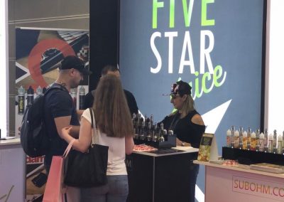 Five star juice booth
